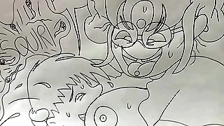 Dr&period; Stacey & Her Boy Friend's Moring BUST Routine &excl;&excl;&excl;&excl;