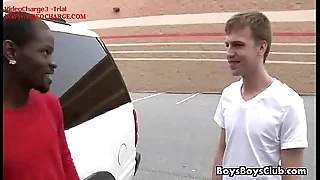 Sexy White Twink Bareback Gay Sex About Robust Black Guy 15